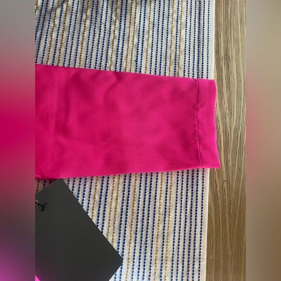 Tuckernuck Bow Dress Womens Sz Small Hot Pink Cameron Eubanks Wimberly NWT - Picture 9 of 17